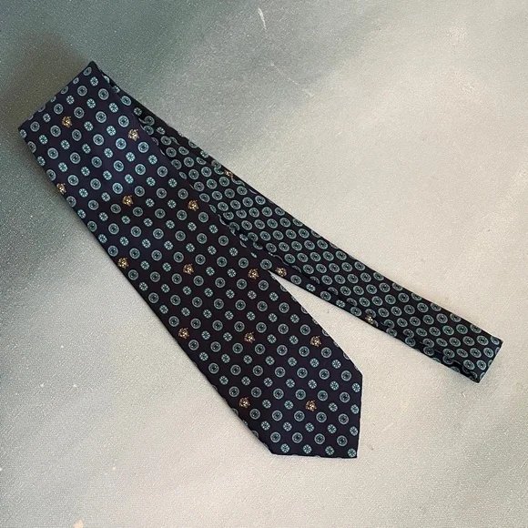 Authentic Versace Silk Tie Medusa